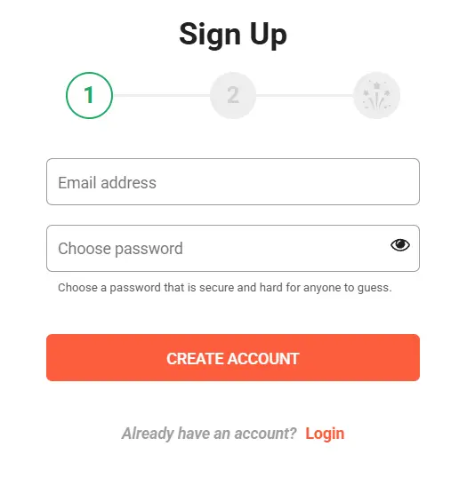 Registration Process at LEOVEGAS CASINO